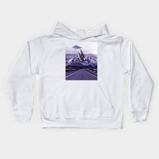 The Flying Whales Kids Hoodie